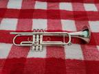 Yamaha Allegro YTR5335G Silver Intermediate Trumpet 5335 With Soft Case