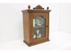 Victorian Vintage Oak Medicine Chest or Hanging Cupboard #48166