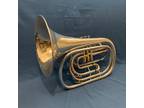 Silver Kanstul Bb Marching French Horn Custom Class S/N 3159