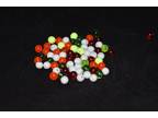 fishing rig beads 24 to 1000 pcs size 6 mm pompano
