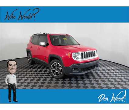 2016 Jeep Renegade Limited is a Red 2016 Jeep Renegade Limited SUV in Athens OH