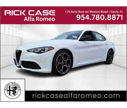 2024 Alfa Romeo Giulia Veloce is a White 2024 Alfa Romeo Giulia Sedan in Fort Lauderdale FL