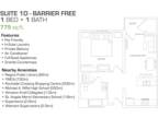 Rochdale Crossing - 1 Bedroom - Barrier Free