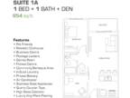 The Apex at Acre 21 - 1 Bedroom, 1 Bathroom + Den