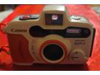 Canon Sure Shot Autoboy WP-1 WaterProof 35mm Camera, Marlboro Case, Battery Work