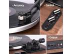 Vinyl Record Player 1 by ONE High Fidelity Belt Drive Turntable w Magnetic Cartr