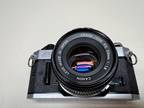 Canon AE-1 Program 35mm SLR Film Camera w/ 50mm Lens WORKING NICE