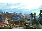 Ojai California : Signed Art Print : Sandra Watercolors™ California