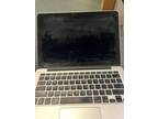 2015 Apple Macbook Pro 13" RetinaCore i5 2.7ghz -SCREEN WEAR /SERVICE BATTERY