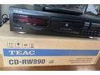 Sweet TEAC CD-RW890 CD Recorder w/remote In Box