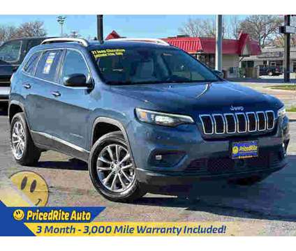 2021 Jeep Cherokee for sale is a Blue 2021 Jeep Cherokee Car for Sale in Lincoln NE