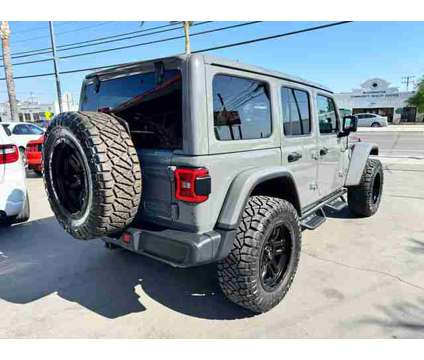 2020 Jeep Wrangler Unlimited for sale is a Grey 2020 Jeep Wrangler Unlimited Car for Sale in Bloomington CA