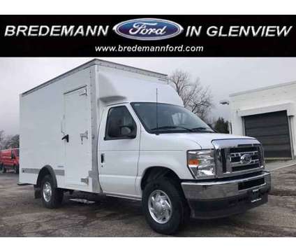 2024 Ford E-350 DRW 138&quot; WB Box Truck is a White 2024 Ford E350 Truck in Glenview IL
