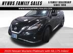 2020 Nissan Murano Black, 68K miles