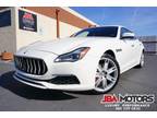 2018 Maserati Quattroporte S Gran Lusso Sedan ~ Bianco White ~ 20" Wheels!