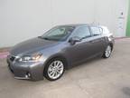 2012 Lexus Ct200 Hybrid, Auto, Rear Camera, Xm, Sunroof, Fuel Saver