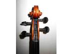 Vintage Early 1900s John Juzek Prague Czechoslovakia 4/4 1 Pc Back Violin