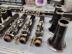 HUGE Vintage Clarinet Assorted Music Instrument Parts & Pieces Lot