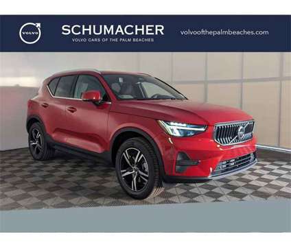 2024 Volvo XC40 B5 Core is a Red 2024 Volvo XC40 SUV in West Palm Beach FL