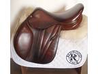 16" Butet Premium Saddle - Full Calfskin - 2011 - M Seat - 1.5 Flaps - 4.75" dot