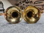 Two Bell Trombone King 606 And Bach