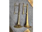 Two Trombone Bells Conn And Roth