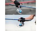 2 Telescopic Spinning Rods & Reels Combo Set, + Carrying Case + Jig’S + Pliers