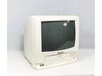 Panasonic PV-M1359W 13-inch Omnisvision VHS VCR CRT Retro Gaming TV (WORKS!)