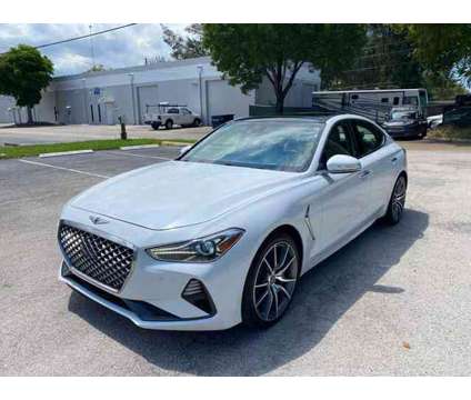 2019 Genesis G70 for sale is a White 2019 Car for Sale in Hallandale Beach FL
