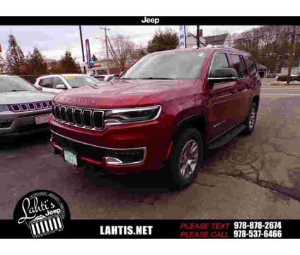2024NewJeepNewWagoneerNew4x4 is a Red 2024 Jeep Wagoneer Car for Sale in Leominster MA