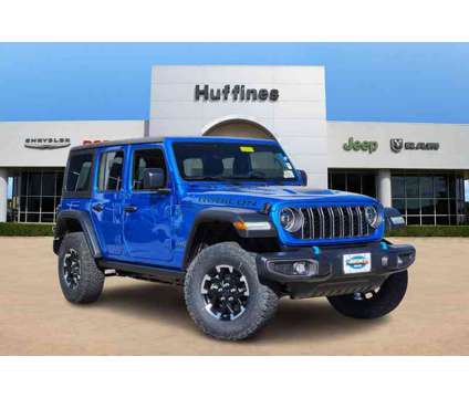 2024NewJeepNewWrangler 4xeNew4x4 is a Blue 2024 Jeep Wrangler Rubicon SUV in Lewisville TX