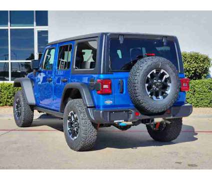 2024NewJeepNewWrangler 4xeNew4x4 is a Blue 2024 Jeep Wrangler Rubicon SUV in Lewisville TX