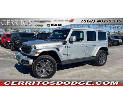 2024 Jeep Wrangler 4xe High Altitude is a Silver 2024 Jeep Wrangler Car for Sale in Cerritos CA