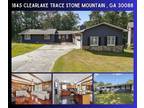 Stone Mountain, De Kalb County, GA Lakefront Property, Waterfront Property