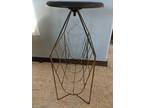 MCM Wire Plant Stand Mid Century Modern Atomic Ashtray Magazine Rack Vintage 20"