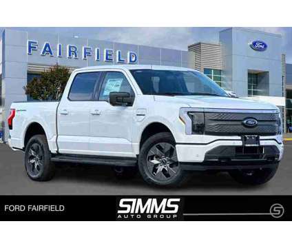 2023 Ford F-150 Lightning XLT is a White 2023 Ford F-150 XLT Truck in Fairfield CA