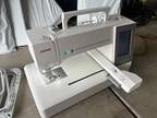 Janome Memory Craft 550e Embroidery Machine; Multiple Hoops