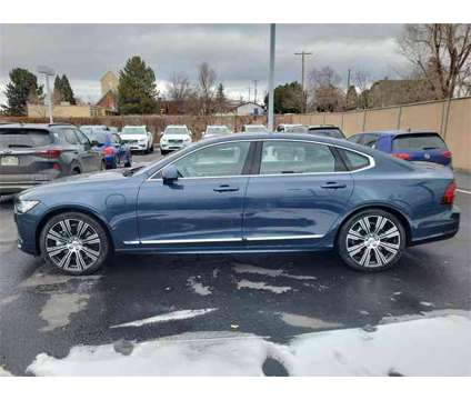 2024 Volvo S90 Recharge Plug-In Hybrid Ultimate is a Blue 2024 Volvo S90 Hybrid in Littleton CO