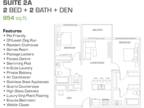 The Pinnacle at Bridgwater - 2 Bedroom, 2 Bathroom + Den