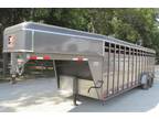 2023 S&S Trailers -used 7x24 stock, 14 ply tires **SALE $14,900 Stock