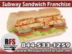 Business For Sale: Subway Sandwich Franchises For Sale