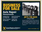 Business For Sale: Auto Repair Business For Sale