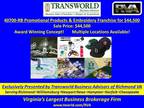 Business For Sale: Promotional Products & Embroidery Franchise