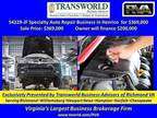 Business For Sale: Specialty Auto Repair And Accessory Business