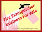 Business For Sale: Fire Extinguisher Sales & Service