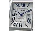 Cartier Anglaise Stainless Steel White 30mm Automatic Unisex Watch W5310009