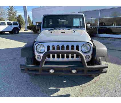 2018UsedJeepUsedWrangler UnlimitedUsed4x4 is a Silver 2018 Jeep Wrangler Unlimited Car for Sale in Mason City IA