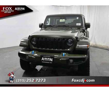 2024NewJeepNewWrangler 4xeNew4x4 is a Green 2024 Jeep Wrangler Car for Sale in Auburn NY