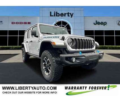 2024 Jeep Wrangler 4xe Rubicon X is a Silver 2024 Jeep Wrangler Car for Sale in Pataskala OH