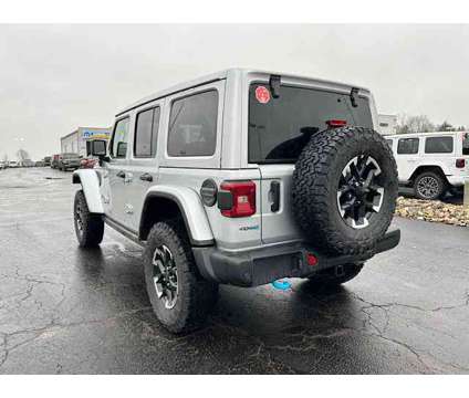 2024 Jeep Wrangler 4xe Rubicon X is a Silver 2024 Jeep Wrangler Car for Sale in Pataskala OH